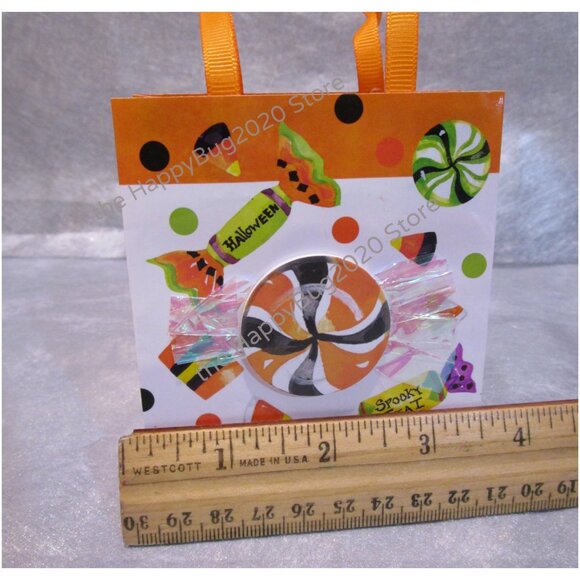 Papyrus Mini Treat Bags-favor - Halloween 3-D CANDY *BUNDLE OF 3 PACKS* SEALED - Picture 2 of 7